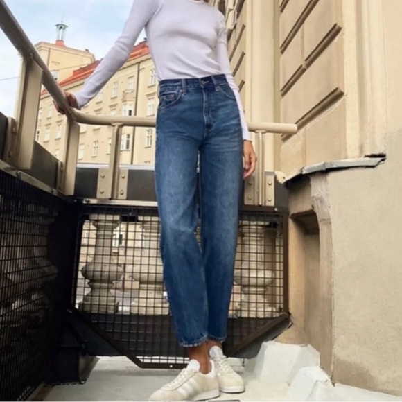 Denim Forum Pants - DENIM FORUM | The Gia high rise carrot 28L